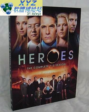 超能英雄 第二季(全) 01-11集 英語發音 繁體中文語言字幕版(美國連續劇)(適用任何家用DVD播放機)(DVD9版)